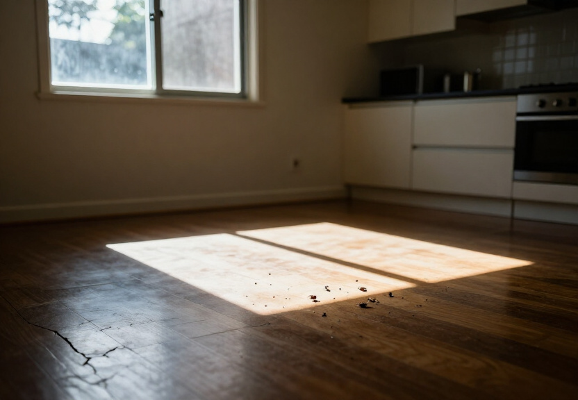 Ant trail in an Annangrove kitchen before treatment